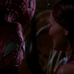 Spider Man Upside Down Kiss