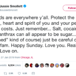 jussie smollett tweet