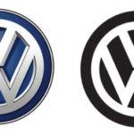 VW logo old and new
