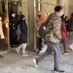 Students Fleeing